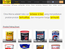 Tablet Screenshot of cwabali.com